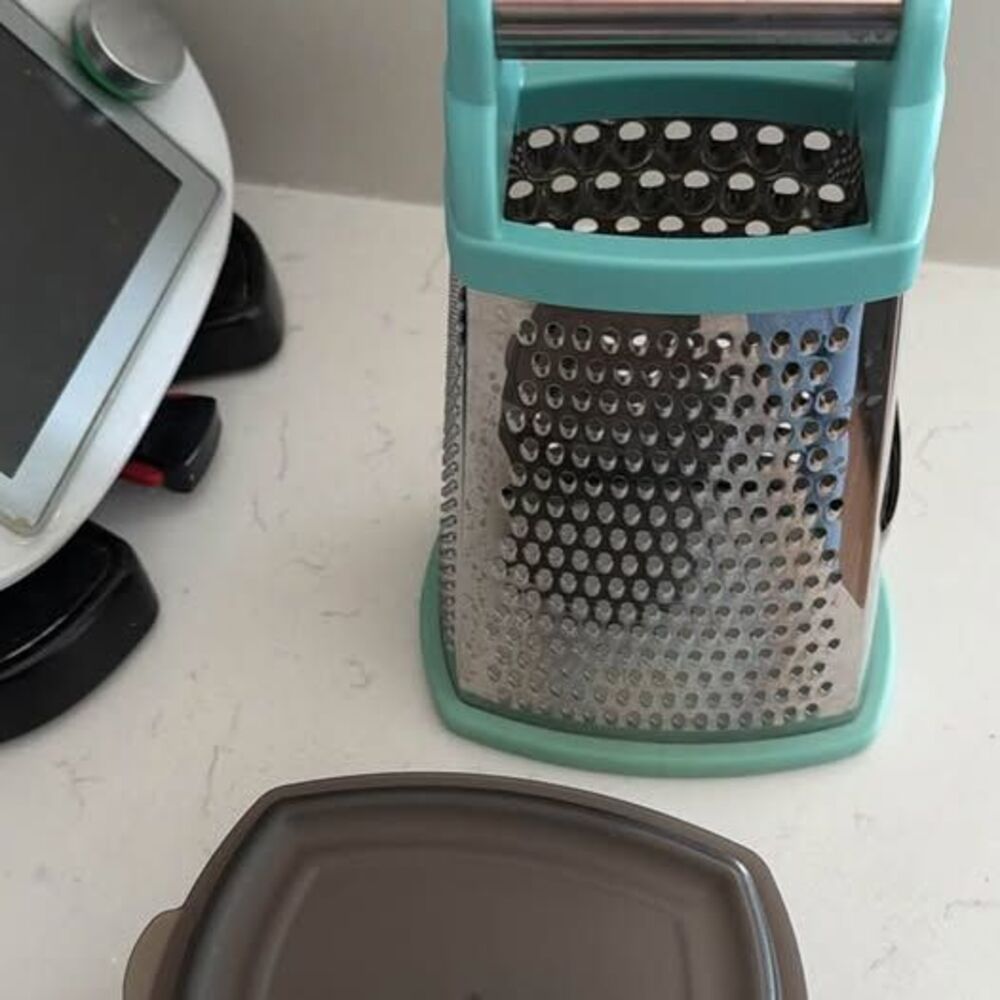 KitchenAid Stainless Steel 4-Sided Box Grater with Lid